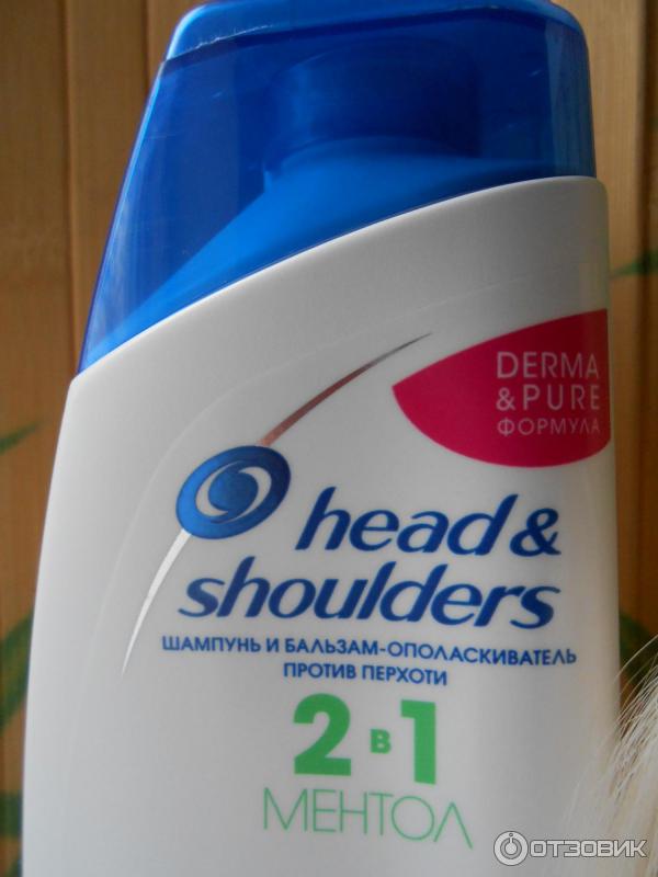 Шампунь и бальзам-ополаскиватель против перхоти Head & Shoulders Ментол 2 в 1 фото