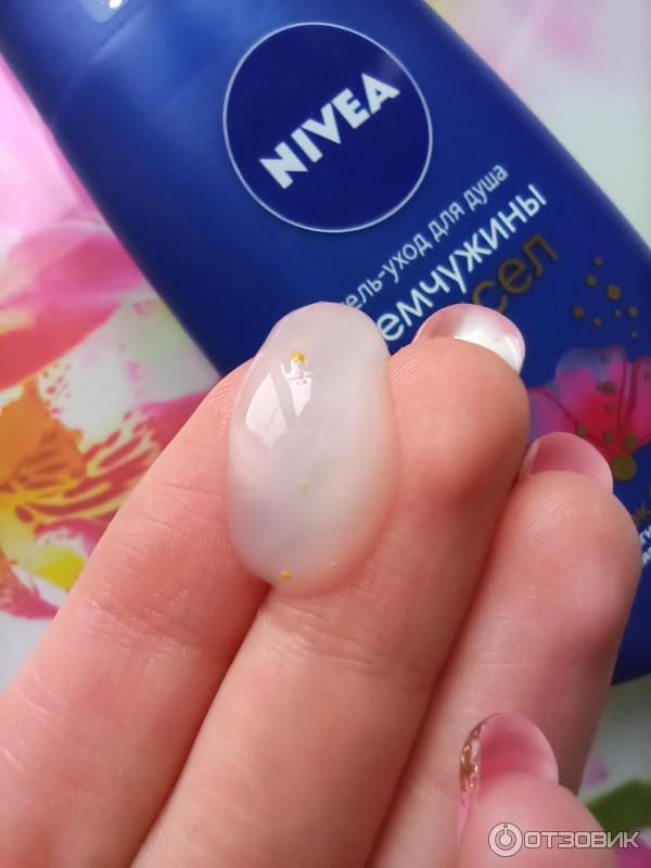 Гель-уход для душа Nivea Жемчужины масел Цветок сакуры фото