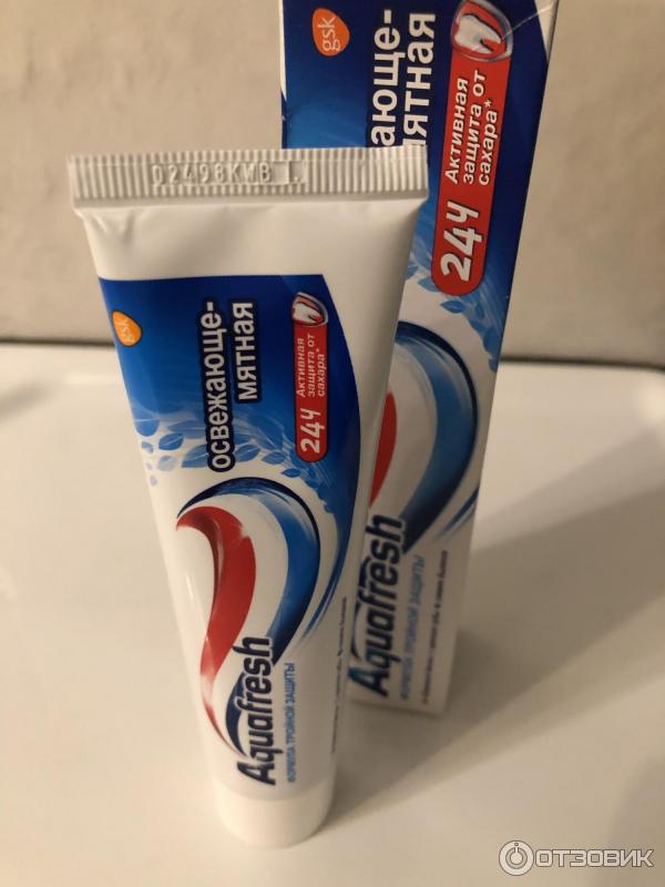 Зубная паста Aquafresh Формула тройной защиты фото