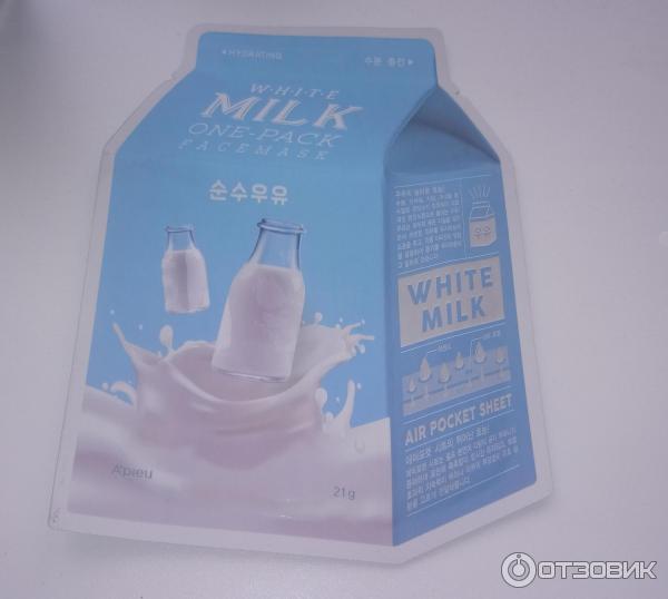 Тканевая маска для лица A'Pieu Milk One-Pack фото