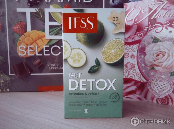 Чай Tess GET DETOX фото