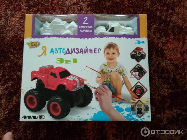 Игровой набор Yako Toys Я Автодизайнер 3 в 1 фото