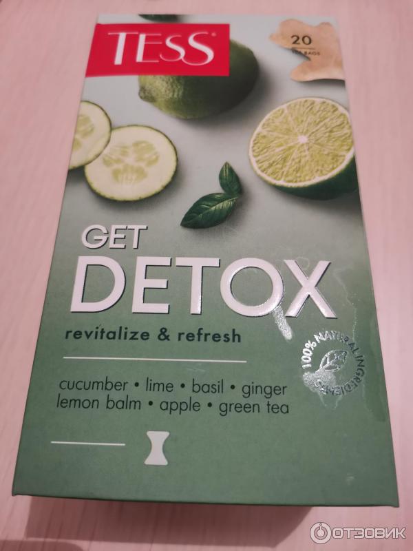 Чай Tess GET DETOX фото