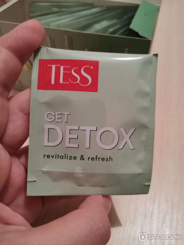 Чай Tess GET DETOX фото