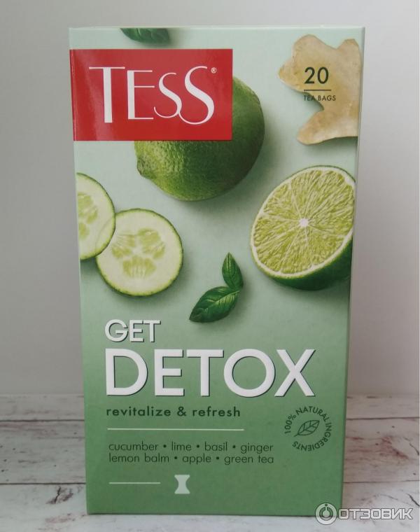 Чай Tess GET DETOX фото