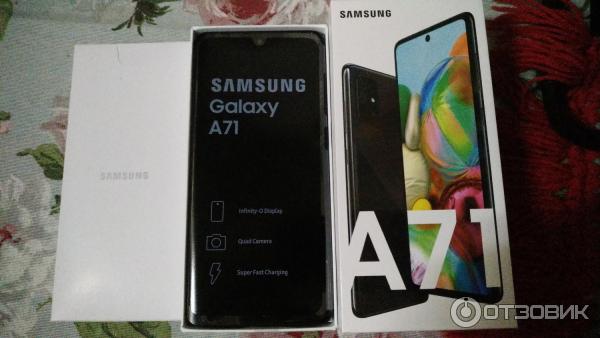 Смартфон Samsung Galaxy A71 фото