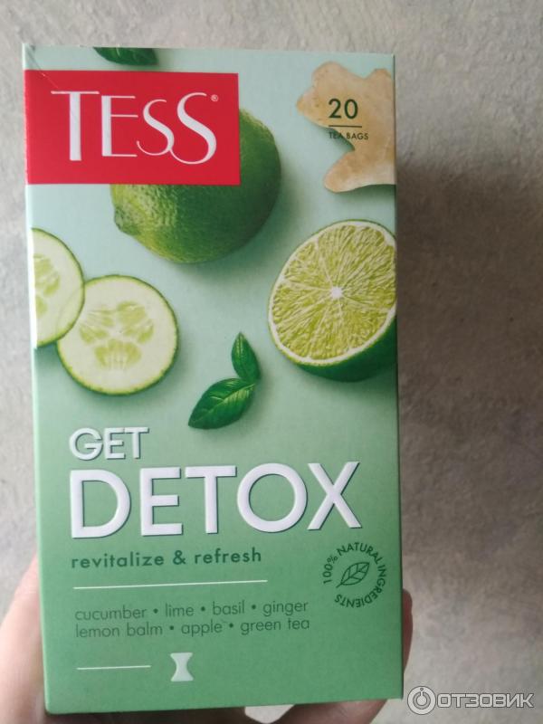 Чай Tess GET DETOX фото