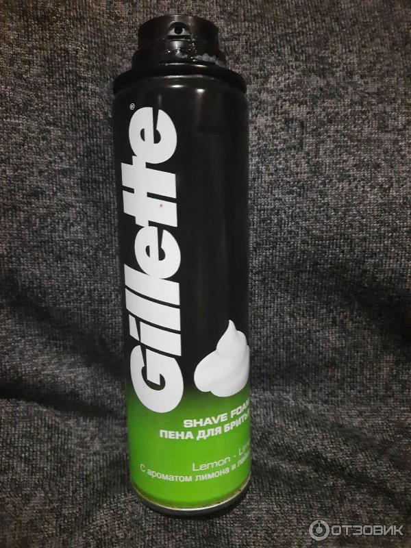 Пена для бритья Gillette Lemon Lime фото