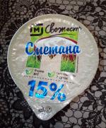 Сметана Магнит "Свежесть" 15% фото