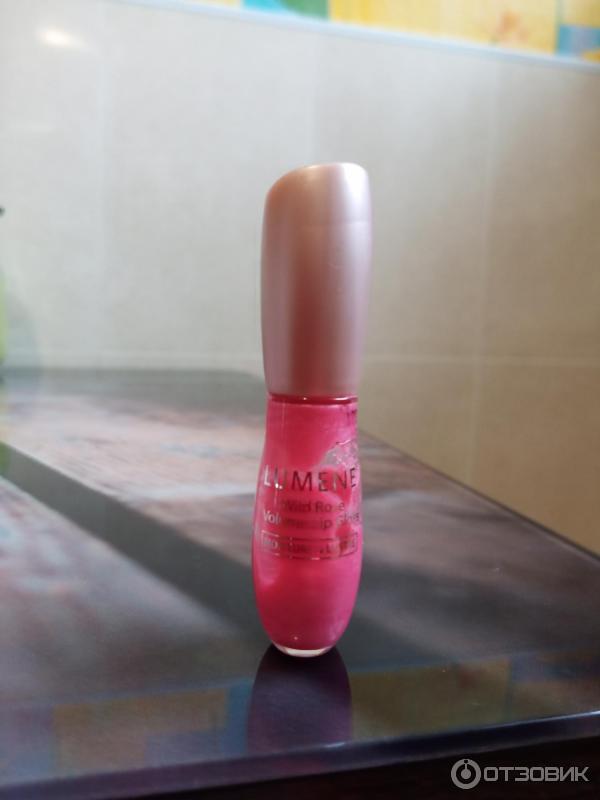 Блеск для губ Lumene Wild Rose Volume Lip Gloss фото