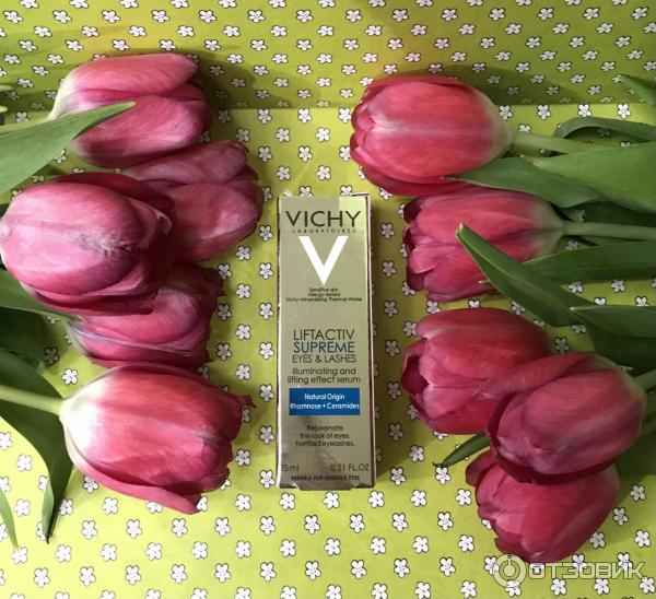 Сыворотка для ухода за кожей вокруг глаз и ресницами Vichy Liftactiv Supreme Eyes and Lashes Serum фото