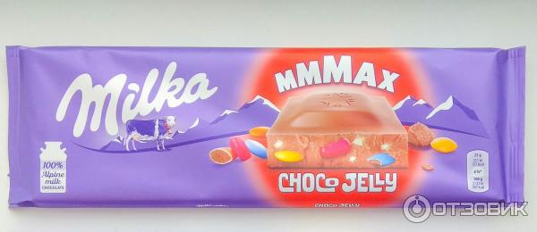 Шоколад Milka Choco Jelly фото