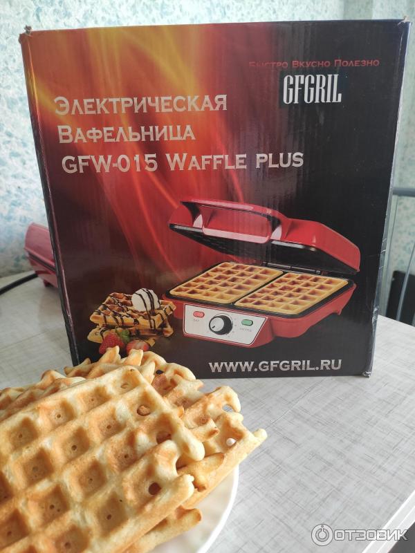 Электровафельница GFgril GFW-015 Waffle Plus фото