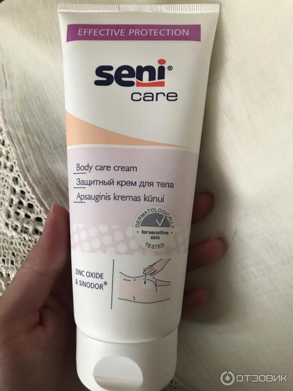 Отзыв о Защитный крем для тела Seni Care "Окись цинка и Синодор ...