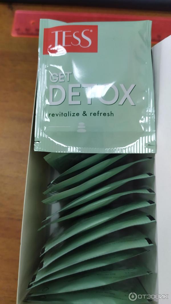 Чай Tess GET DETOX фото