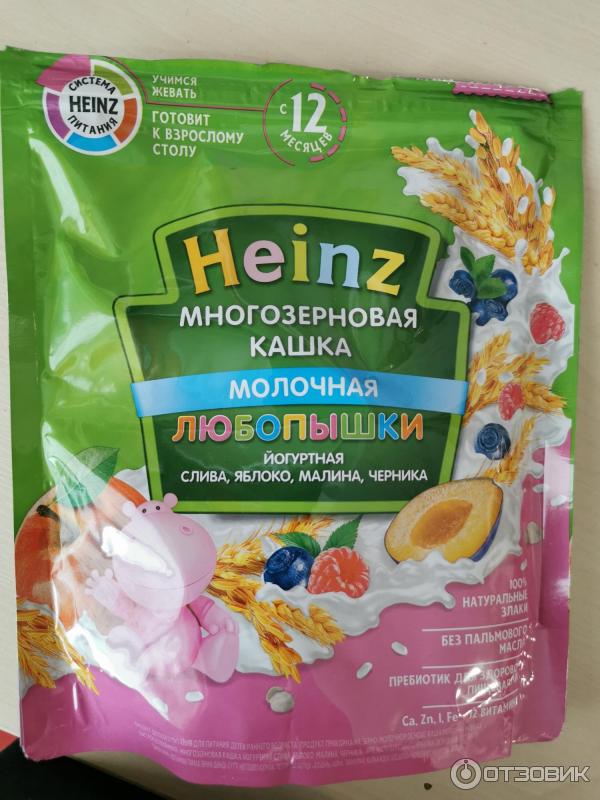 Каша Heinz многозерновая йогуртная Любопышки фото