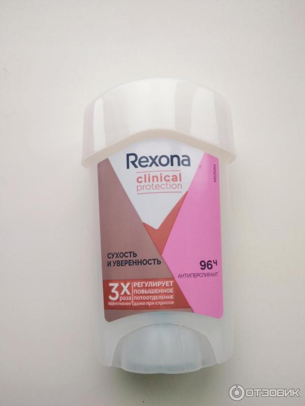 Антиперспирант-крем Rexona Clinical Protection Сухость и уверенность фото