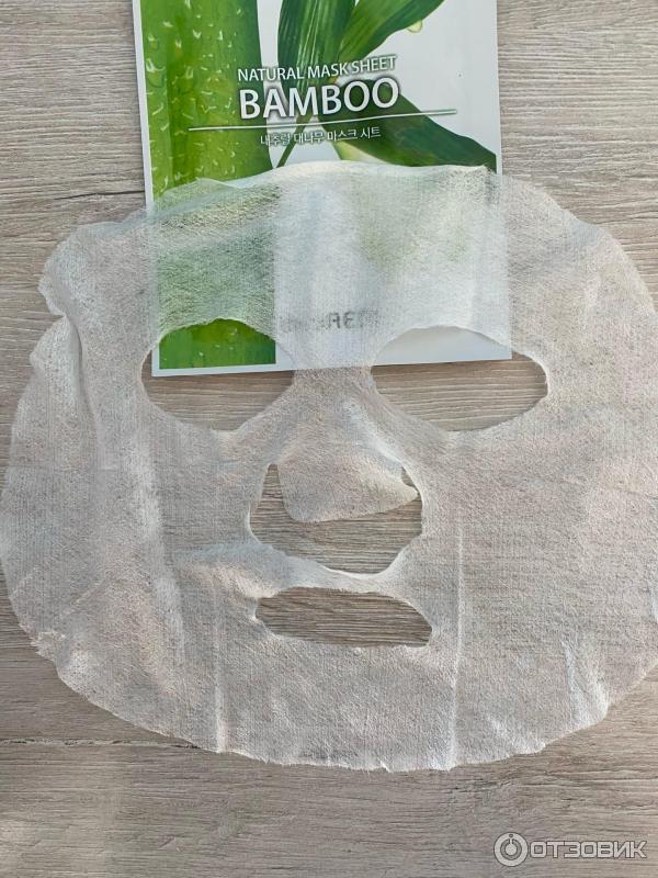 Тканевая маска The Saem Natural bamboo mask sheet фото