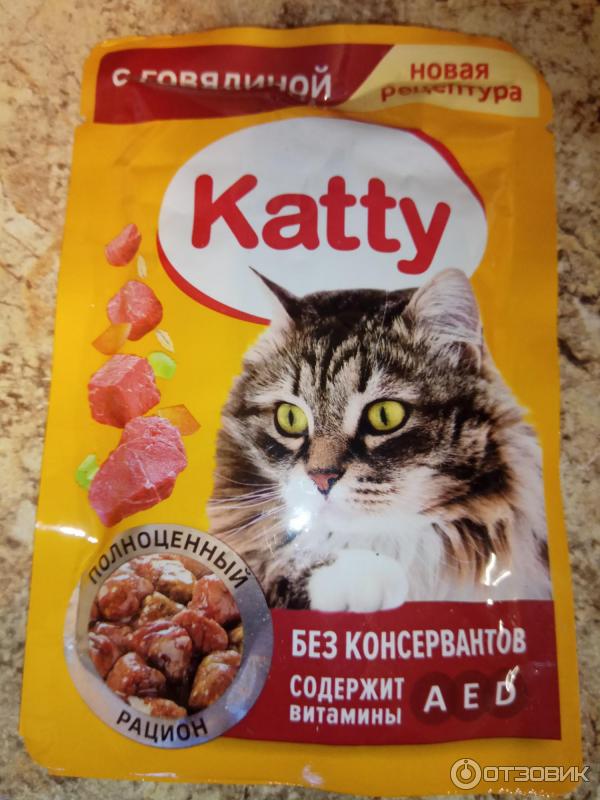 Влажный Корм Для Кошек Katty Купить