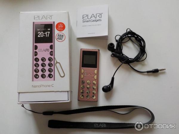 Телефон Nanophone Elari C