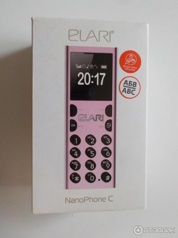 Телефон Nanophone Elari C