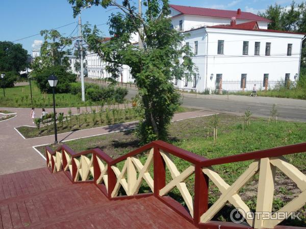 Петровский парк в Архангельске