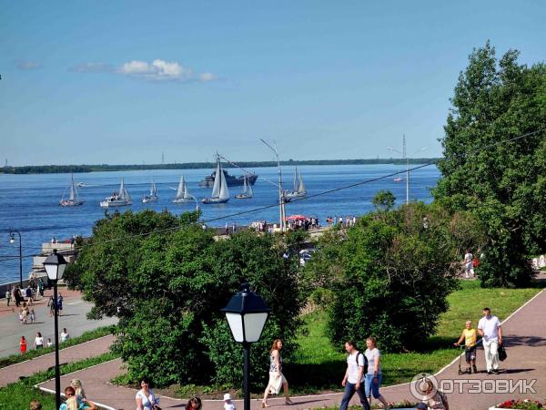 Петровский парк в Архангельске