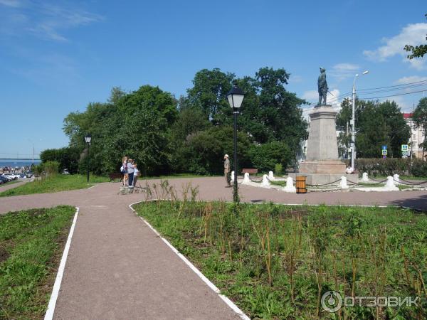 Петровский парк в Архангельске