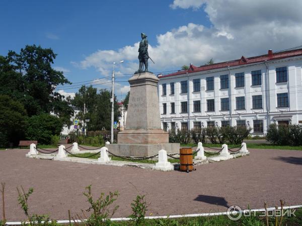 Петровский парк в Архангельске