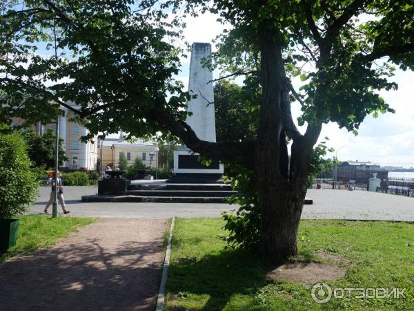 Петровский парк в Архангельске