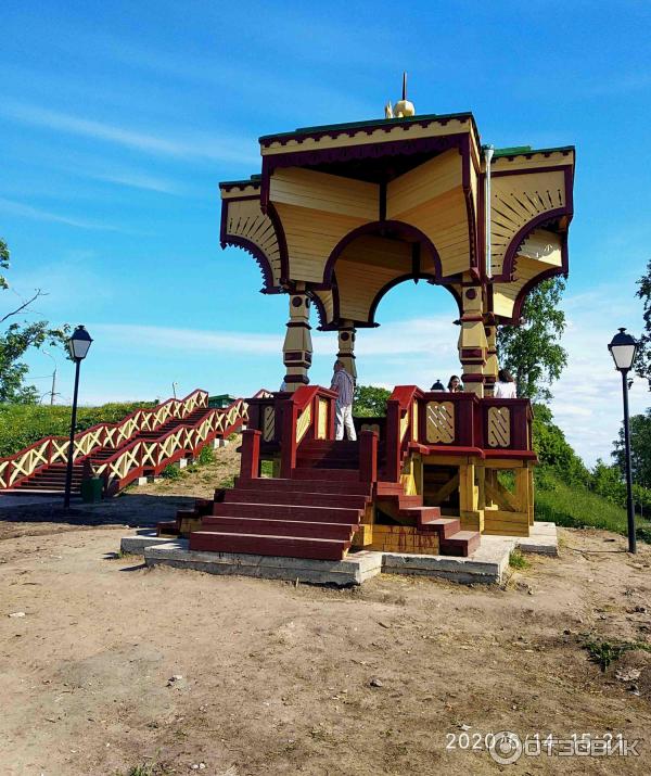 Беседка Грина в Петровском сквере, Архангельск