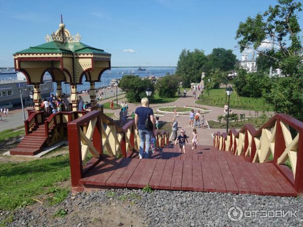 Петровский сквер в Архангельске