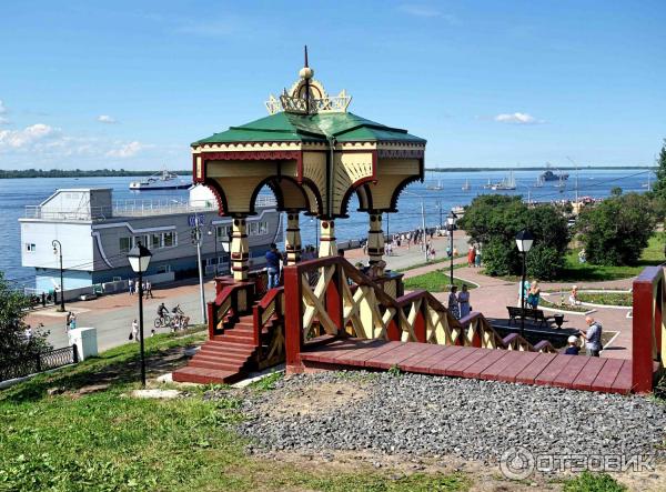 Беседка Грина в Петровском сквере, Архангельск