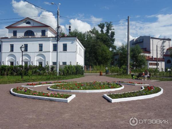 Петровский парк в Архангельске