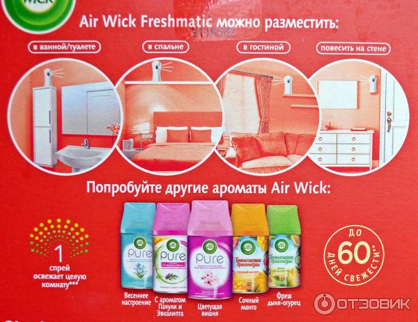 Автоматический освежитель воздуха AirWick FreshMatic фото