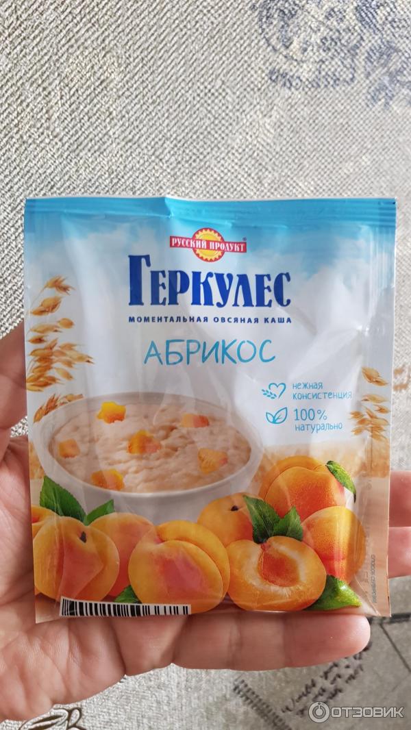 Моментальная овсяная каша Русский Продукт Геркулес фото