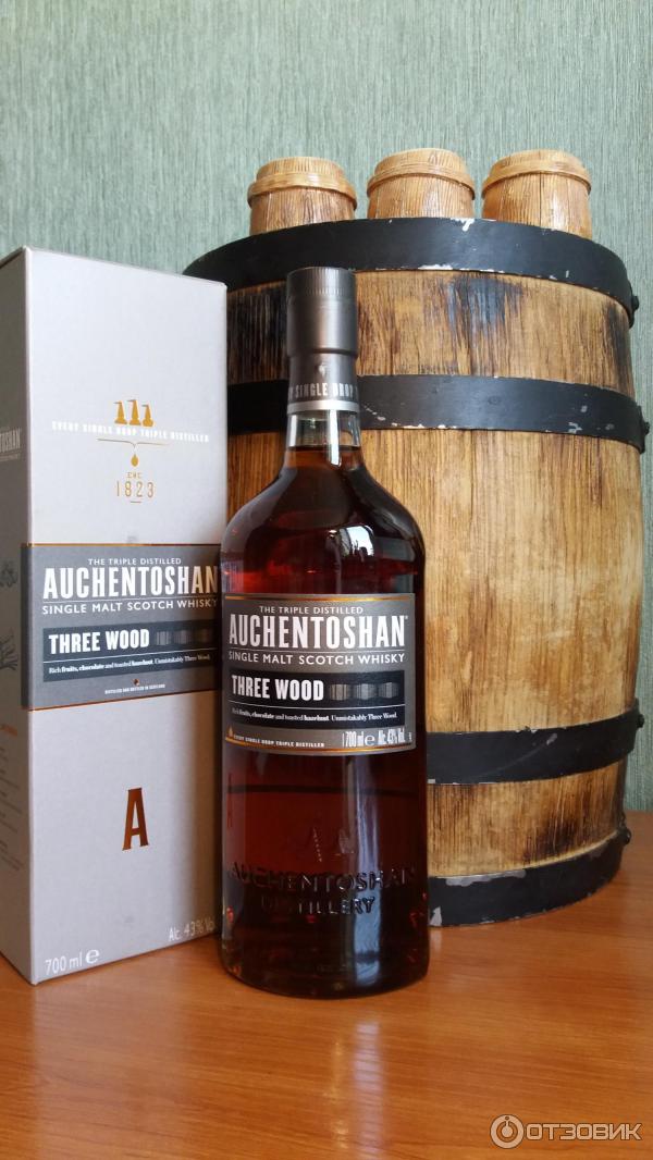 Виски Auchentoshan Three Wood фото