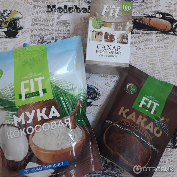 Fit Parad мука кокосовая фото