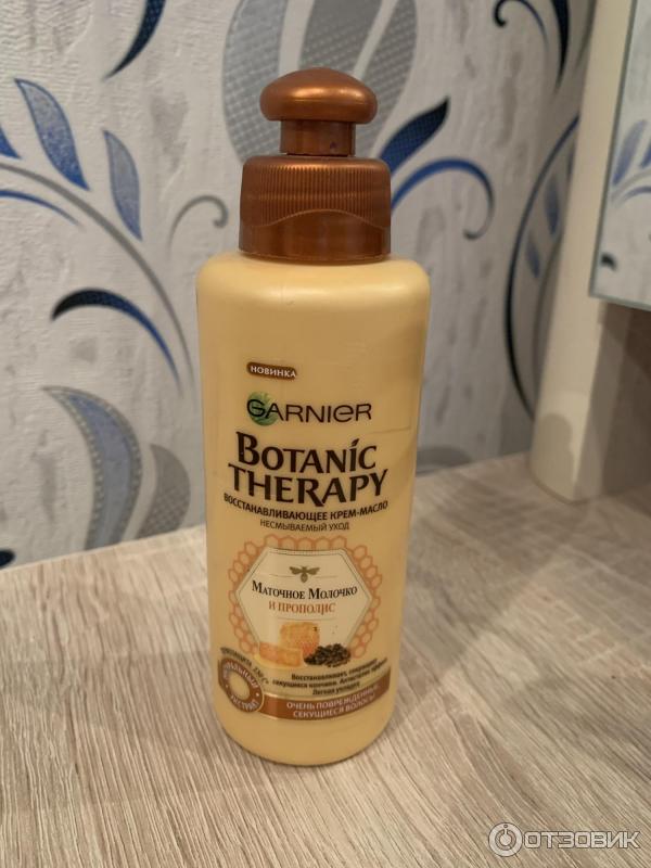 Крем-масло для волос Garnier botanic therapy Маточное молочко и прополис фото