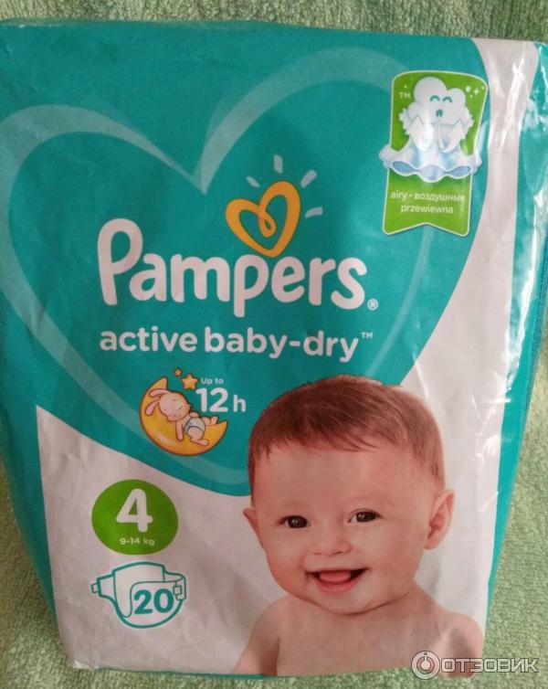 Подгузники Pampers Active Baby-Dry фото