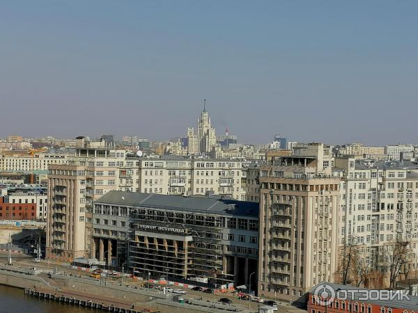 Смотровая площадка храма Христа Спасителя (Россия, Москва) фото