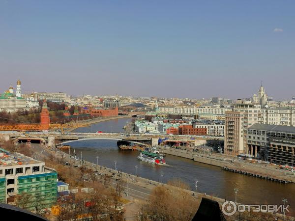 Смотровая площадка храма Христа Спасителя (Россия, Москва) фото