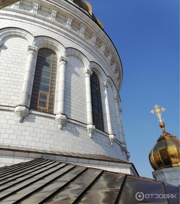 Смотровая площадка храма Христа Спасителя (Россия, Москва) фото