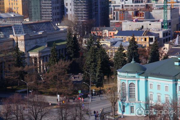 Смотровая площадка храма Христа Спасителя (Россия, Москва) фото