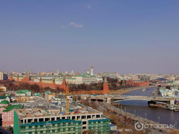 Смотровая площадка храма Христа Спасителя (Россия, Москва) фото