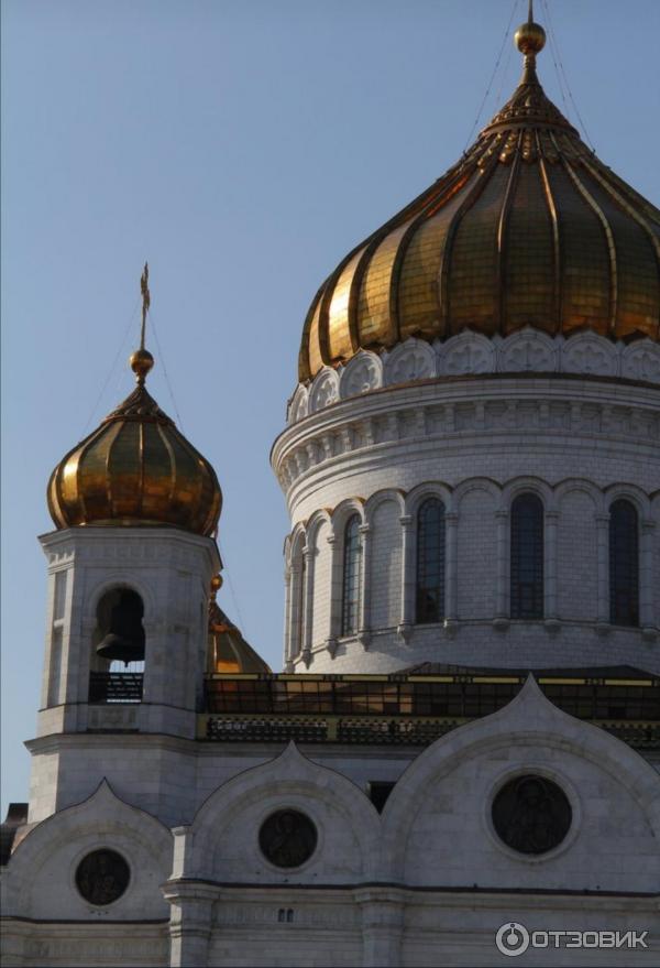 Смотровая площадка храма Христа Спасителя (Россия, Москва) фото