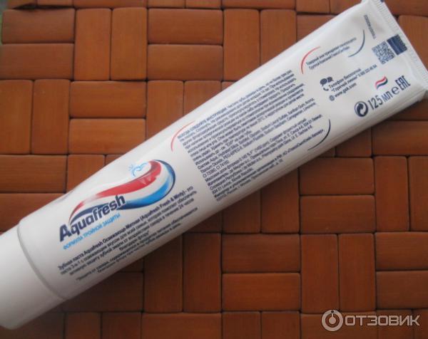 Зубная паста Aquafresh освежающе-мятная фото