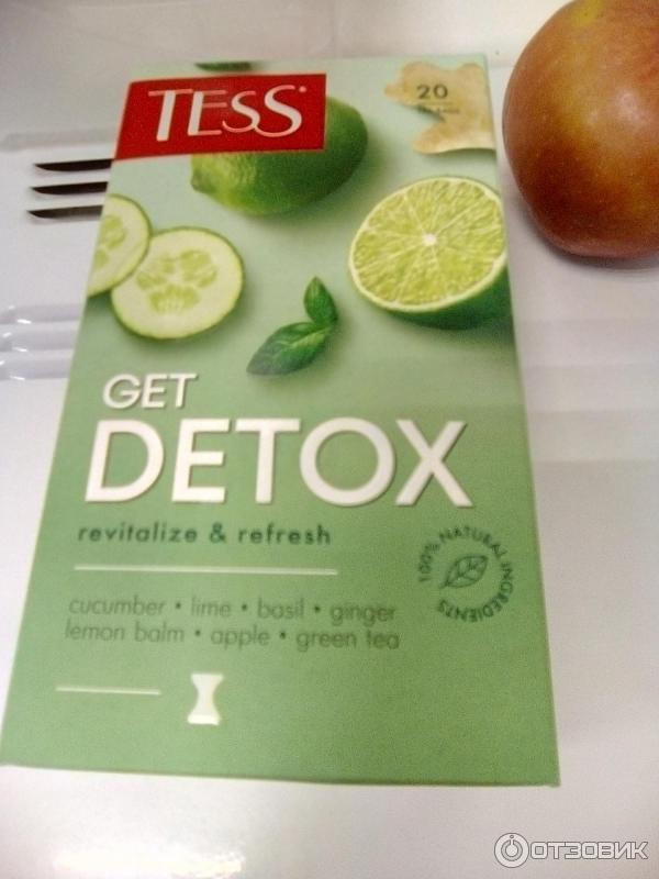 Чай Tess GET DETOX фото