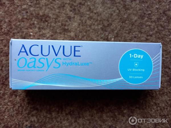 Контактные линзы Acuvue Oasys 1-Day with HydraLuxe фото