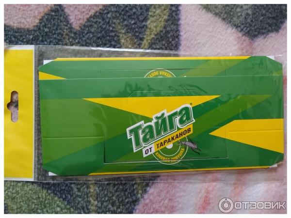 Отзыв о Клеевая ловушка для тараканов "Тайга" | Кто кого ...